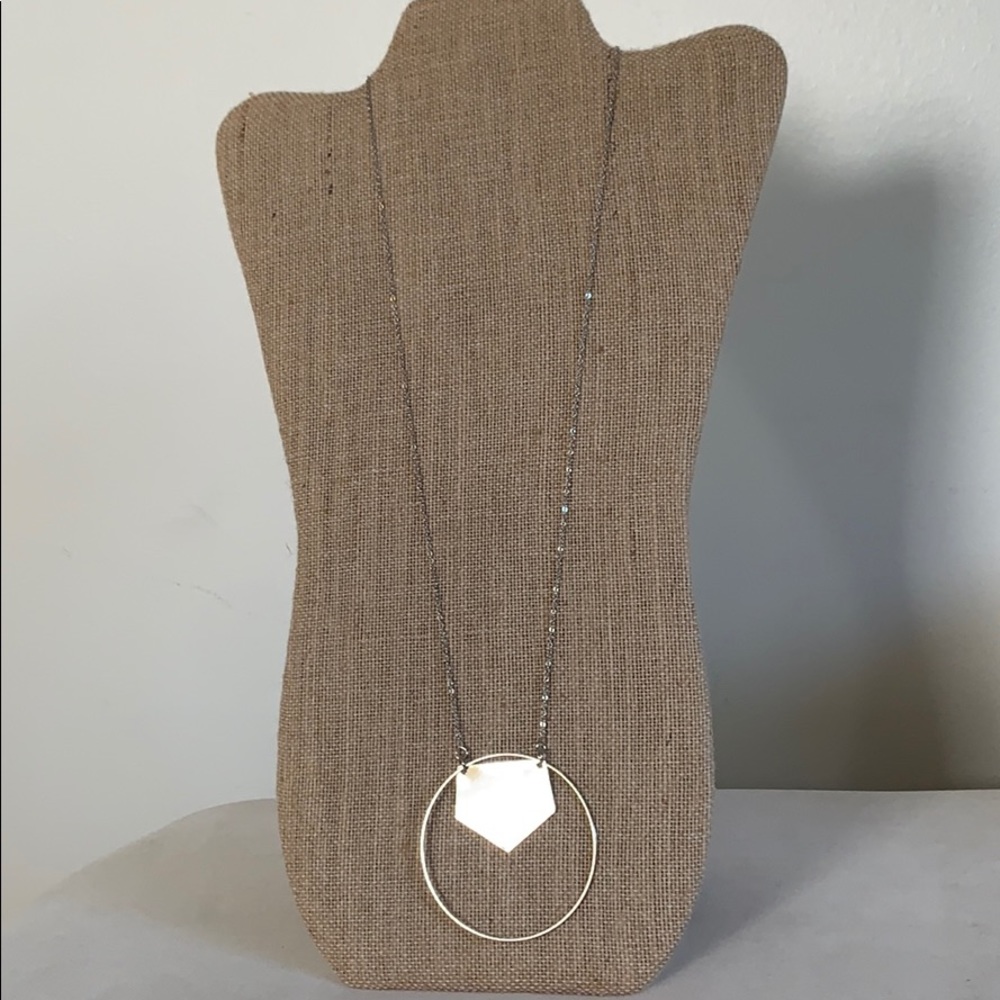 ESBE Designs Paragon Silver necklace- baseball